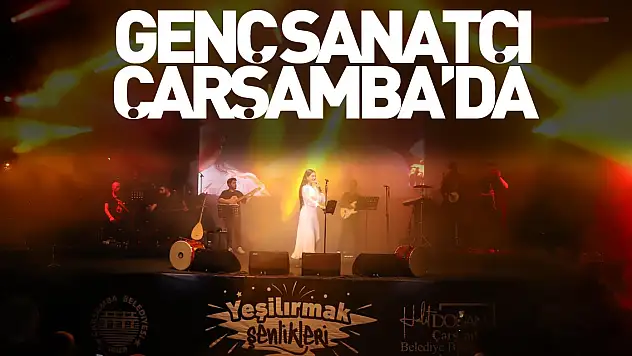 Sanatçı Elif Buse Doğan, Samsun'a hayran kaldı