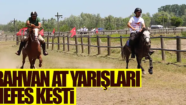 Rahvan At Yarışları nefes kesti