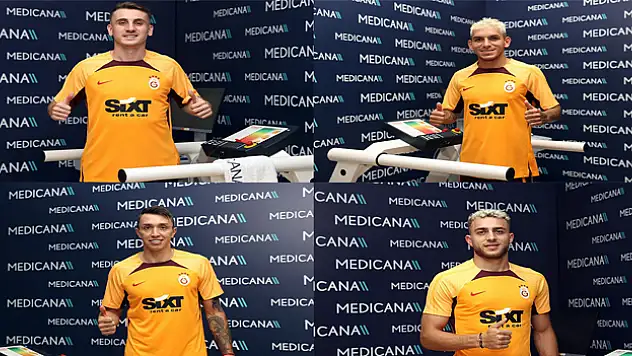 Galatasaray'da futbolcular sağlık kontrollerinden geçti