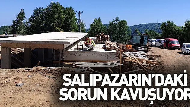 Samsun'un Salıpazarı ilçesinde 8 mahallenin içme suyu sorunu çözülüyor