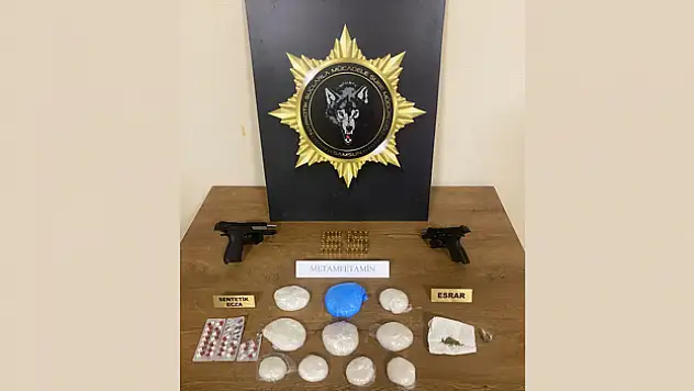 Samsun'da uyuşturucu operasyonunda 2 zanlı yakalandı