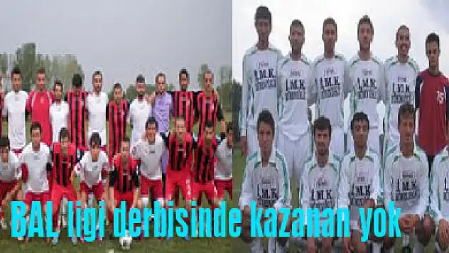 BAL Ligi derbisinde kazanan yok!