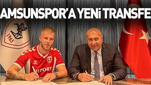 Samsunspor, Rick Van Drongelen'i kadrosuna kattı