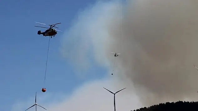 Hatay Belen'deki orman yangınına müdahale sürerken 2 kişi gözaltına alındı