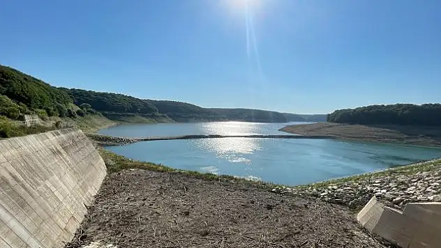 İstanbul'a su sağlayan Kırklareli'ndeki barajlarda endişelendiren manzara