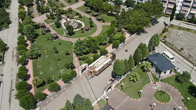 Çanakkale Savaşları Mobil Müzesi'ne Tekkeköy'de yoğun ilgi