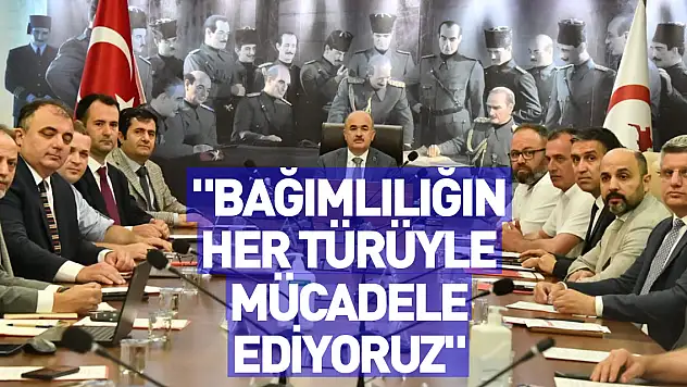 Vali Dağlı: 'Bağımlılığın her türüyle mücadele ediyoruz'