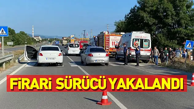 Firari otomobil sürücüsü Yakakent'te yakalandı