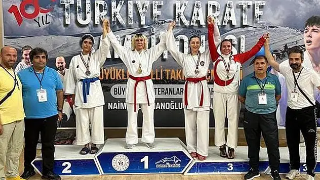 Tunceli'nin ilk kadın karate şampiyonu, 20 yıl sonra yeniden Türkiye şampiyonu