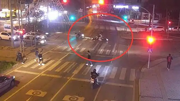 Kırmızı ışık ihlalleri kazaları beraberinde getirdi