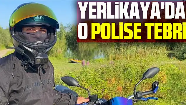 Bakan Yerlikaya'dan o polise tebrik