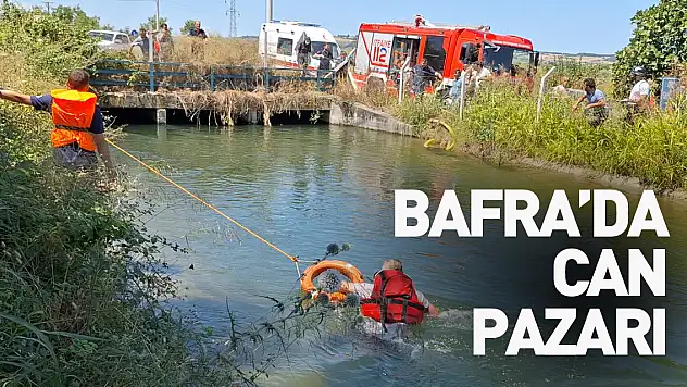Samsun'da boğulma tehlikesi geçiren baba ve oğlu hastaneye kaldırıldı