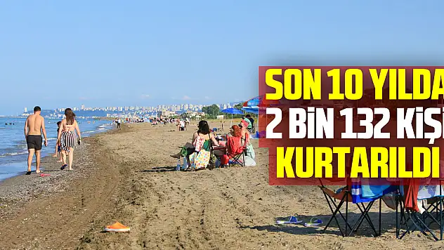 Karadeniz Bölgesi'nde denizdeki olaylarda son 10 yılda 2 bin 132 kişi kurtarıldı