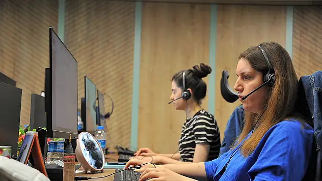 304 bin çağrı, yüzde 90 memnuniyet