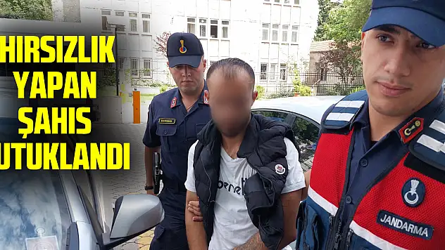 Evlerden hırsızlık yapan şahıs tutuklandı