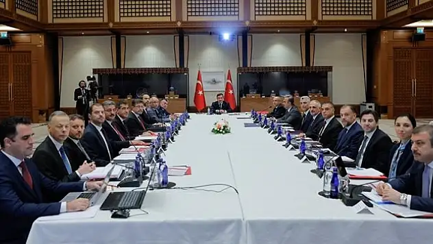 Ekonomi Koordinasyon Kurulu, Cumhurbaşkanı Yardımcısı Yılmaz başkanlığında toplandı