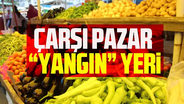 Çarşı Pazar 'Yangın' Yeri