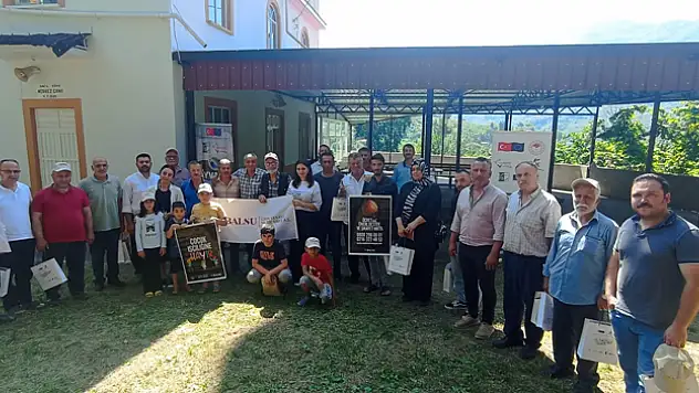 Fındık hasadı öncesinde halk bilgilendiriliyor