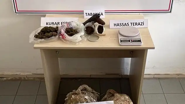 Jandarmadan uyuşturucu operasyonu: 1 gözaltı