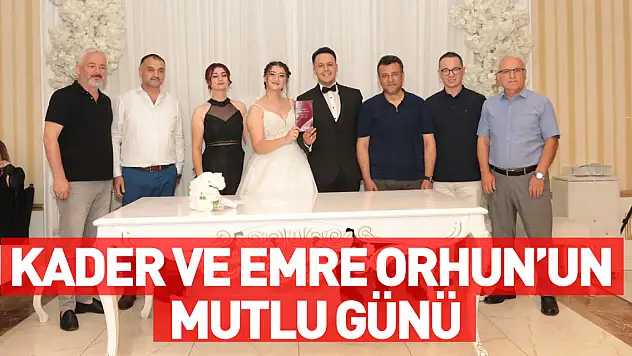 Kader ve Emre Orhun'un Mutlu Günü