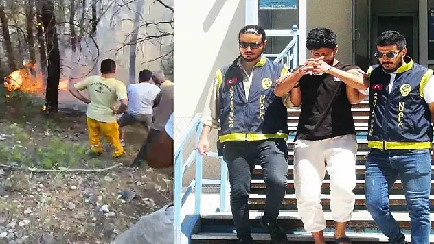'Muğla'nın üstünde büyü var' diyerek ormanı yakmış