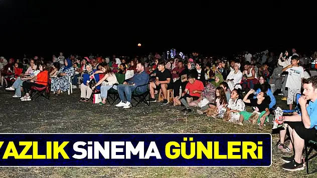 Terme'de 'Yazlık Sinema Günleri' başladı