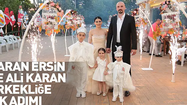 Baran Ersin ve Ali Karan'ın erkekliğe ilk adımı