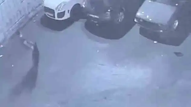 Sultangazi'de sanayi sitesindeki 75 kiloluk mazgalı böyle çaldı