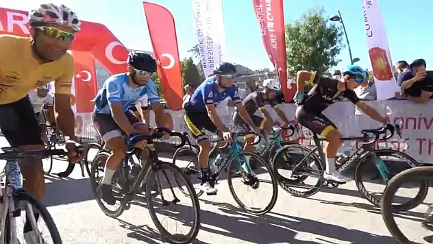 100. Yıl Cumhuriyet Bisiklet Turu'nun Çankırı-Ankara etabı başladı