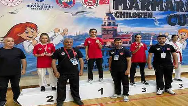 Şahinbeyli sporcular gururlandırdı