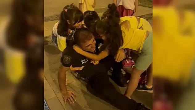 Çocukların polis sevgisi