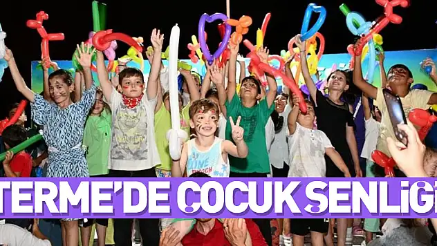 Terme'de Çocuk Şenliği
