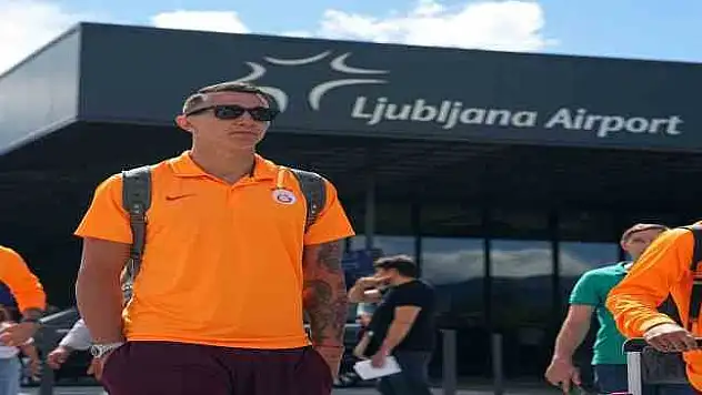 Galatasaray, Slovenya'ya ulaştı