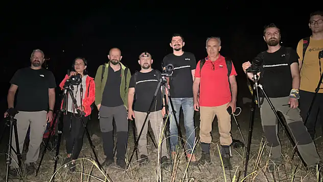 'Yıldız fotoğrafçıları' Giresun'daki Çatalgöl'de bir araya geldi