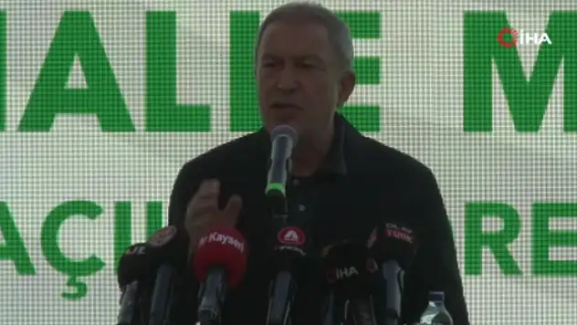 Hulusi Akar'dan terörle mücadelede net mesajı