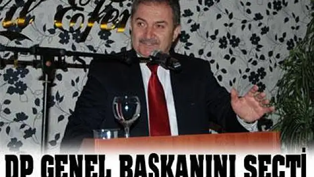 DP'nin yeni genel başkanı Zeybek oldu