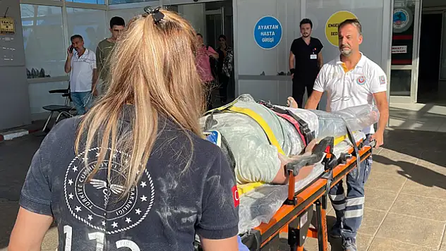 Samsun'da üzerlerine un çuvalları düşen 3 işçi yaralandı