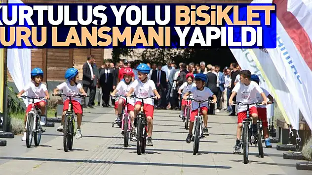 Kurtuluş Yolu Bisiklet Turu lansmanı yapıldı