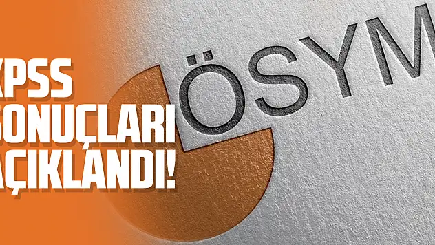 KPSS A Grubu ve Öğretmenlik Sınavı sonuçları açıklandı