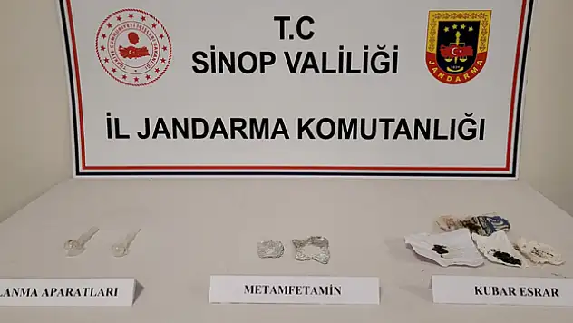 Sinop'ta uyuşturucu operasyonunda 2 kişi yakalandı