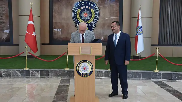 OMÜ Rektörü Ünal, İl Emniyet Müdürü Ahmet Arıbaş'ı ziyaret etti