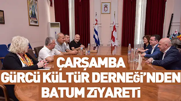 Çarşamba Gürcü Kültür Derneği'nden Batum ziyareti