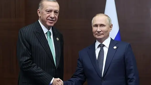 Cumhurbaşkanı Erdoğan, yarın Rusya Devlet Başkanı Putin ile Soçi'de görüşecek