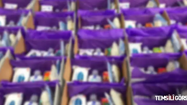 Canik'te selzedelere hijyen kolisi desteği