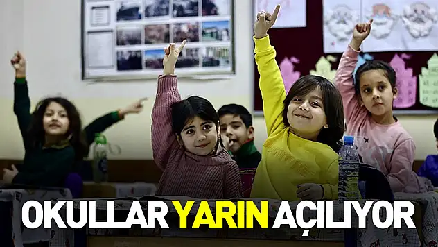 Yeni eğitim öğretim yılı yarın başlıyor