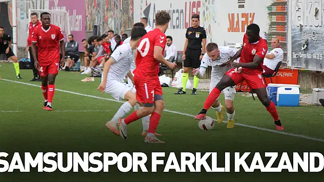 Hazırlık maçı: Samsunspor: 6 - Giresunspor: 1