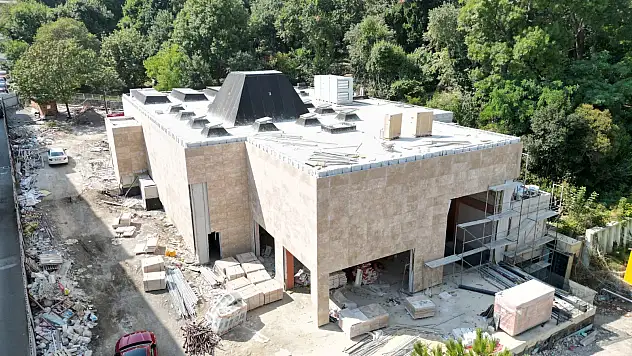 Hamam inşaatının yüzde 80'i tamam