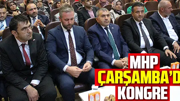 MHP Çarşamba'da kongre