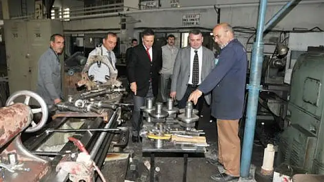 Özel İdare kendi yedek parçasını üretiyor