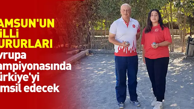 Samsun'un milli gururları Avrupa şampiyonasında Türkiye'yi temsil edecek